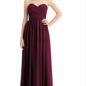 Bill Levkoff Strapless Gown Maxi Dress‎